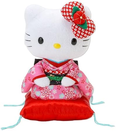Amazon サンリオ Sanrio ハローキティ 日本製ドール 約13 5 13 cm ぬいぐるみ おもちゃ