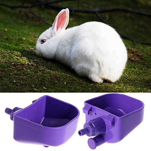 Stebcece Rabbit Automatic Drinker Waterer Cup for Chinchillas Squirrel Small Animals (2) - Thumbnail 3