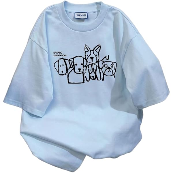 Amazon.com: Cute Punk Cat Guitar Printed Short Sleeve T