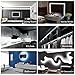 HOMELYLIFE Daylight White LED Strip Lights Non-Waterproof SMD2835 Flexible 16.4Ft 6500K Tape Light for Cabinets, Vanity Mirror, DIY Decor (No Power or Remote)