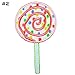 Cute Ice Cream Cone, Lollipop, Cup Cake Candy Set of 3 Iron on Embroidered Patches Super Saving Pack