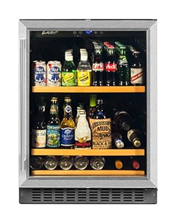 refrigerator beverage beer bottle hanks smith cooler built counter freestanding under zone mini capacity single appliances wayfair everglide