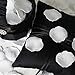BalsaCircle 4000 White Silk Artificial Rose Petals Wedding Ceremony Flower Scatter Tables Decorations Bulk Supplies Wholesale