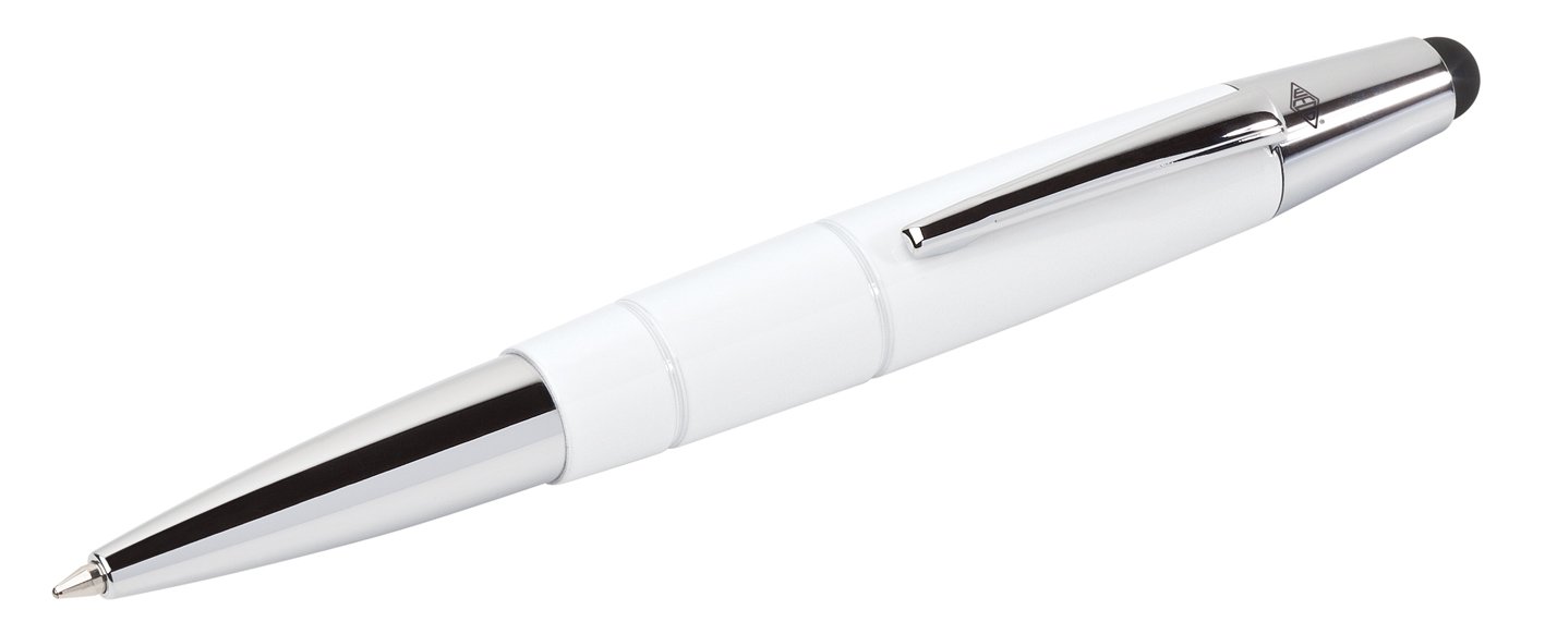 Wedo Pioneer 2-in-1 Stylus Touch Pen - White