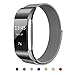 Hanlesi Band for Fitbit Charge 2 , Stainless Steel Bracelet Fitness Accessory Wristband for Fitbit Charge2