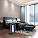HOMEVAGE Laundry Basket - 1 Pack 82L Large Fabric Laundry Hamper Bag - Collapsible, Portable, Foldable Clothes Bag Organization, Waterproof, Durable Handles For Bathroom, Kids Room (Dark Blue)