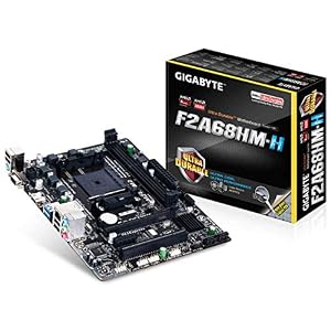 Image of Gigabyte AMD FM2+ A68H SATA 6Gb/s USB 3.0 mATX ATX DDR3 2133 NA Motherboards GA-F2A68HM-H