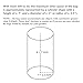 100 Flat Gift Wrap Cello Bags with Ties - 2.8 mil Thickness (5'' x 11'')