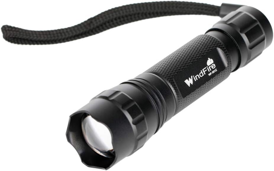 UV Tactical Flashlights LED Black Light Handheld Flashlight Adjustable Focus Waterproof Lamp Rechargeable Batteries Dimmable Blacklight Detector for Spot Carpet Pet Urine Stain Catch - - 