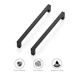 Ravinte 40 Pack 6-1/4 inch Hole Centers Matte Black