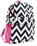 JGarden Children's and Teens' Zebra Print School Backpack