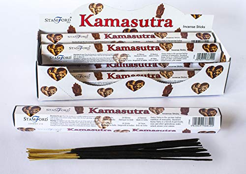 **NEW** Stamford Kamasutra Hex Incense Sticks - 6 packs