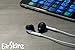 EarSkinz EarPod Covers (ES2) - Jet Black - for Apple iPhone X / 8/7 / 6S / 6 / 5S / 5SE / 5C / 5