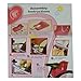 White Doll Bike Seat with Decorate Yourself Stickers for 18 inch Dolls