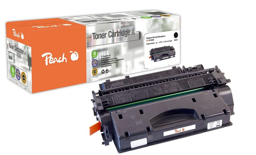 Peach PT296 Toner Compatible with HP CF280X – Black