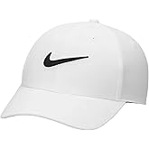 Nike Standard Golf Cap, White, Adjustable