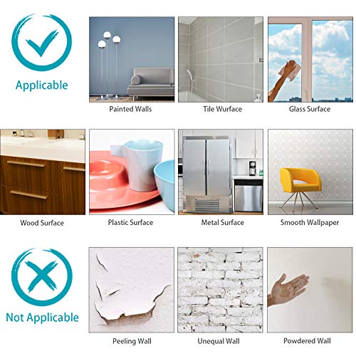 Whiteboard Sticker Paper Sheets, Easy Peel and Stick Dry Erase Contact