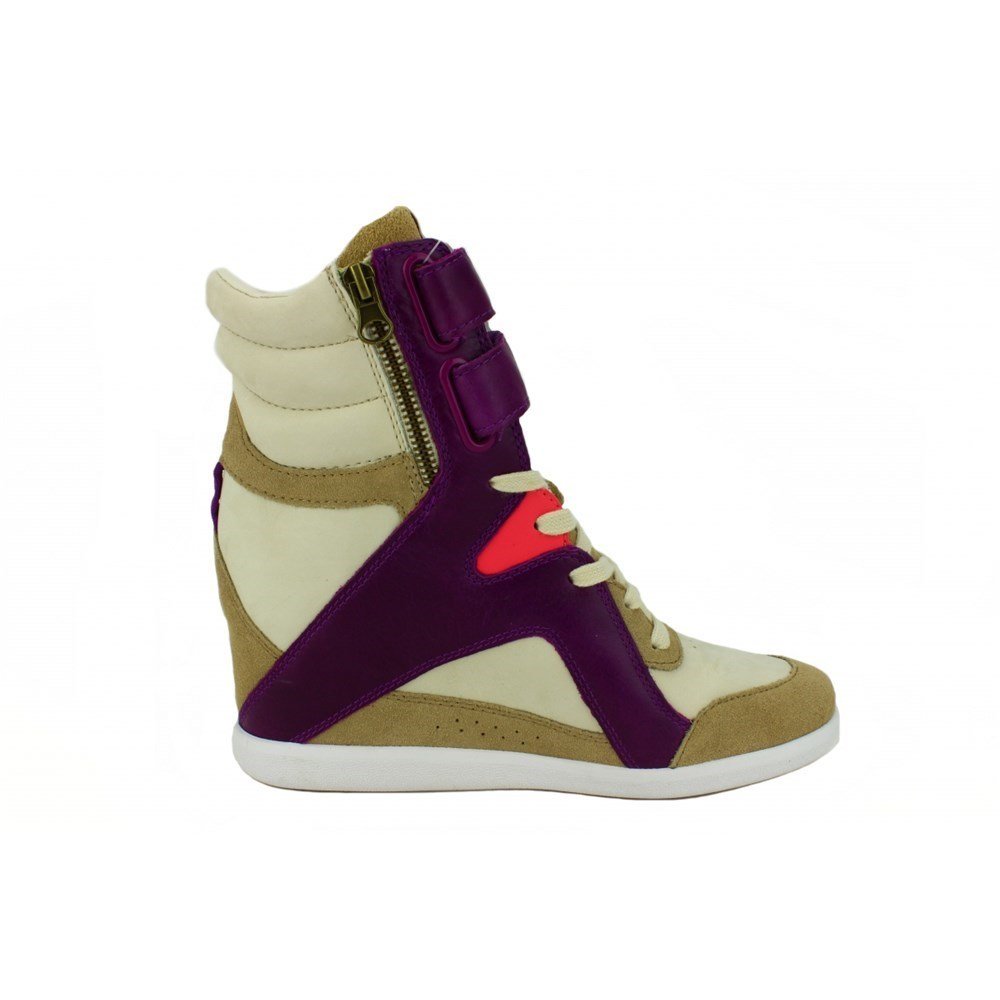 reebok wedge heel sneakers