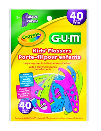 Gum Crayola Kids Flosser Picks 40 Count - 