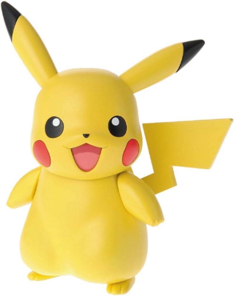 Pokemon: Pikachu Bandai Model Kit, yellow, Taille unique