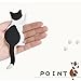 Svaitend Cute Cat Refrigerator Magnetics Use for Office Magnets Perfect Animal Lover Gifts Set of 7