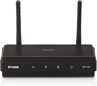 D-Link DAP-1360/B Wireless Access Point Router Black - 7 Modes
