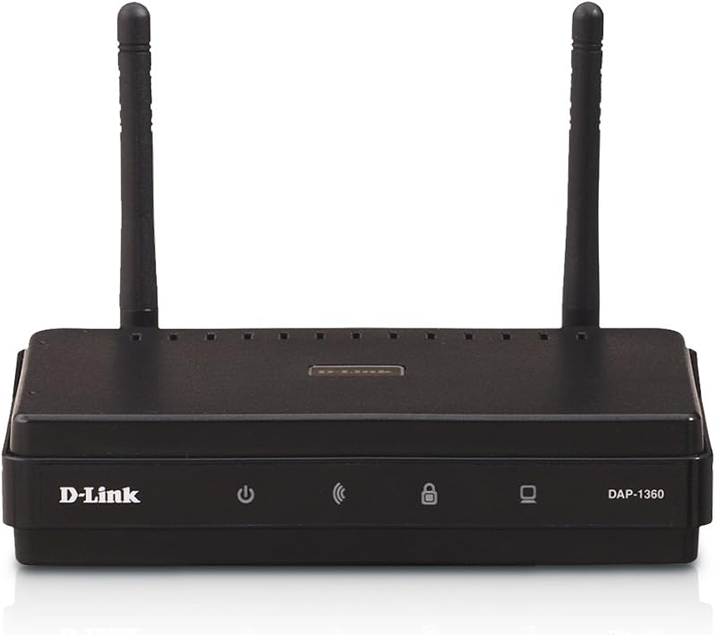 D-Link DAP-1360/B Wireless Access Point Router Black - 7 Modes