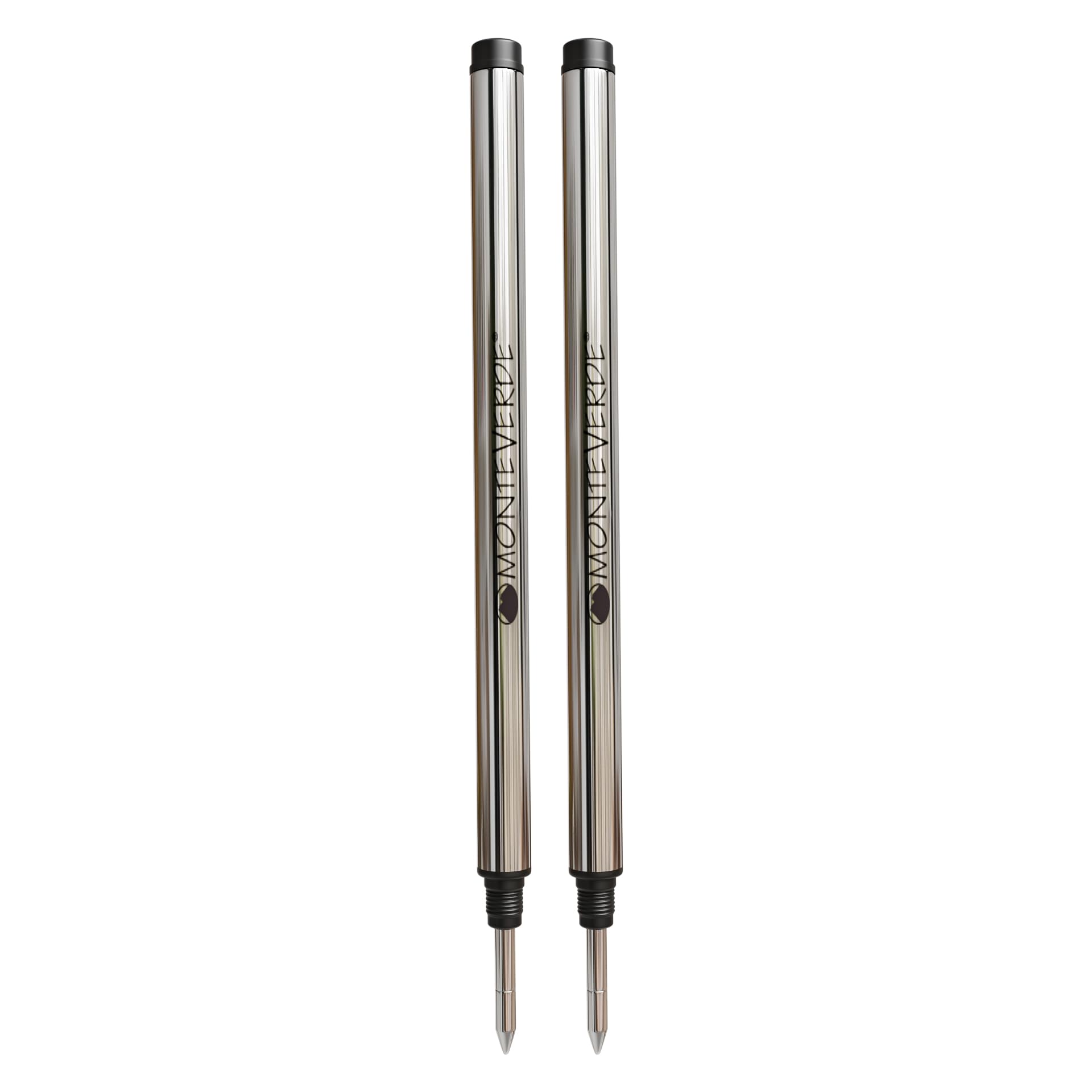 Photo 1 of Monteverde USA Rollerball Refill to Fit Montblanc Rollerball Pens - Fine Point, Black (2 Pack) (M222BK)