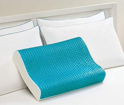 Amazon Com Lux Living Memory Foam Lux Gel Contour Pillow Home