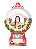 BigMouth Inc Giant Gumball Machine Pool Float, Funny Inflatable Vinyl Summer Pool or Beach Toy, Patch Kit Included