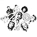 Neuleben Sticker Pack [100-Pcs] Graffiti Black White Sticker Decals Vinyls for Laptop,Kids,Cars,Motorcycle,Bicycle,Skateboard Luggage,Bumper Stickers Hippie Decals Bomb Waterproof