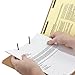 Smead Fastener File Folder, 2 Fasteners, Reinforced 2/5 -Cut Tab Right of Center Position, Letter Size, Kraft, 50 per Box (14880)