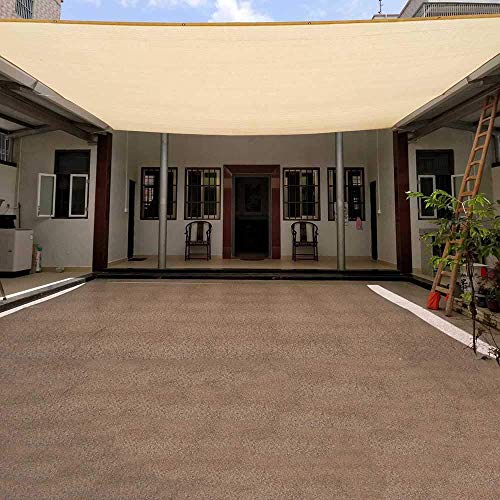 LL-WZB Sun Sonnensegel Schattenspender Sonnenschutz Sonnentuch Schattensegel Atmungsaktiv Für Garten Camping Terrasse – Bild 4