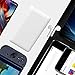 10000mah Power Bank Portable Phone Charger with AirPods Charging Case Cover built-in, USB Type C Ports 5V 3A Fast Charge External Battery Compatible with AirPod 1/2, iPhone, iPad, Samsung Galaxy, more