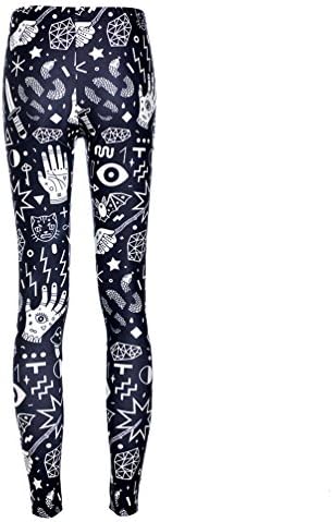 Women's Designed Printed Pattern Running Sexy Stretch Leggings