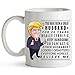 YouNique Designs 20 Year Anniversary Coffee Mug for Him, 11 Ounces, Trump Mug, 20th Wedding Anniversary Gifts For Husband