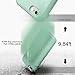 iPhone 6s case, Roybens Dual Layer Military Grade Shockproof Hard PC + Soft Rubber Silicone Grip Anti Slip Bumper Protective Cover for Apple iPhone 6 / 6s, Mint Green, Teal