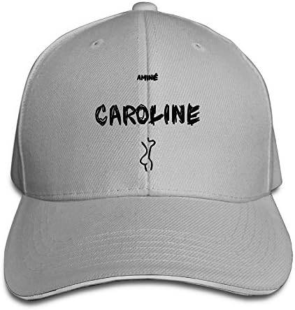 Caroline Amine Album Cover Men Sandwich Snapback Cap