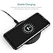 Qi Wireless Charging Pad RAVPower Qi Certified Ultra-Safe Wireless Charger Compatible iPhone Xs Max XR XS X 8 Plus 8, Galaxy S9 S8+ S8 & All Qi-Enabled Devices (AC Adapter is Not Included)