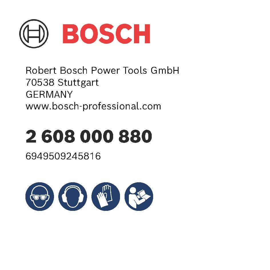 Bosch 1x PRO Absaughaube (Ø 115, 125 mm, Professional Zubehör Kleiner Winkelschleifer) 5