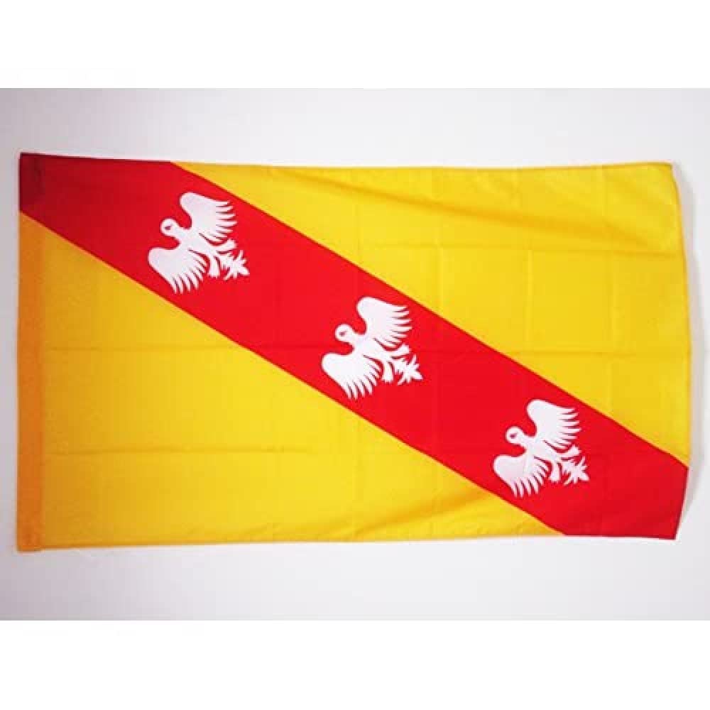AZ FLAG - Lorraine-and-Barrois Flag - 2x3 Ft - Lorraine-et-Barrois Banner with Sleeve - 100% Polyester - Fade Resistant - Vivid Colors - 2' x 3' Feet - 90x60 Cm