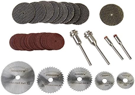 39pcs Resin Metal Cutting Blade Wheels Disc Set for Dremel Rotary Tool