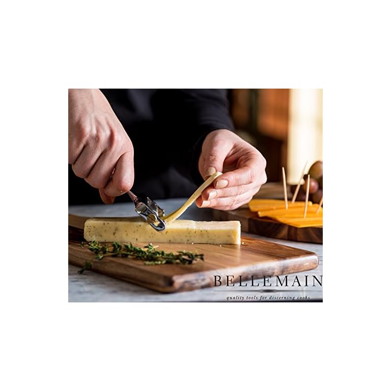 Bellemain Stainless Steel Wire Cheese Slicer Hand Held Cheese Cutter