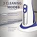 Ovonni Oral Irrigator Water Flosser Cordless USB Rechargeable Teeth Cleaner with 4 Modes and High Capacity Water Tank IPX7 Waterproof Dental Care with 3 Jet Tips Replacement and Storage Bag