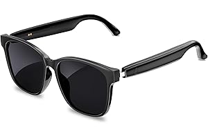 GROW ZEAPON Smart Glasses - Bluetooth Audio Sunglasses with Polarized Lenses - Wireless Headphones, Hands-Free Calling, UV Protection