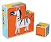 Hape Zoo Animals Wooden Toddler Stacking Block Puzzle