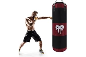 SOTF Heavy Bag Boxing Set Punching Bags for Adults Heavy Duty Hanging Punching Bag Unfilled