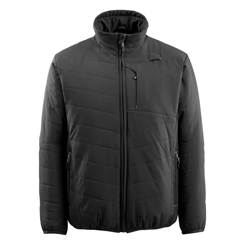 Mascot 15715-249-09 Erding Unique Climascot Lining Water Repellent Extra Insulating Thermal Jacket, Size 3XL, Black