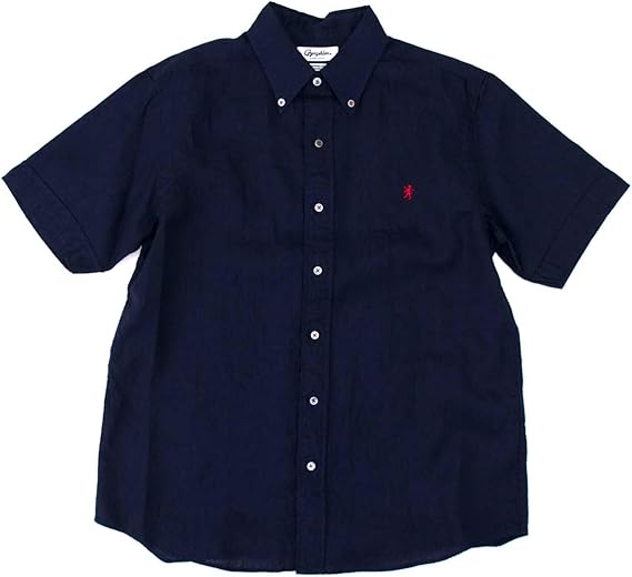 Amazon Gymphlex ジムフレックス メンズ リネンクロス 半袖ボタンダウンシャツ J 1421kls シャツ 通販