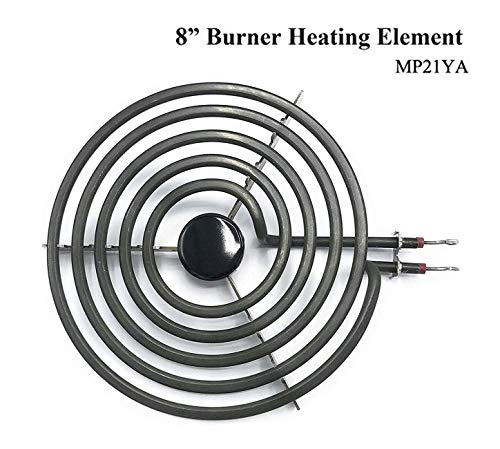 Siwdoy (Pack of 4) MP22YA Electric Range Burner Element Unit Set - 2 pcs MP15YA 6" and 2 pcs MP21YA 8" - Thumbnail 2